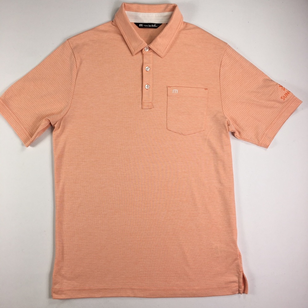 Travis Mathew Mens Short Sleeve  Polo Shirt Sz S